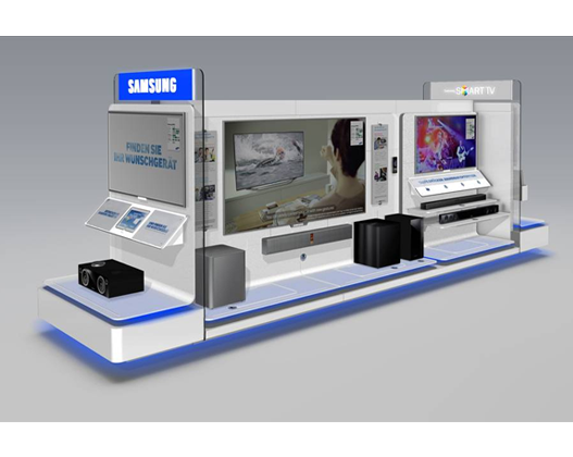 Zur News: Samsung: CB.e entwickelte modulare Shop Displays