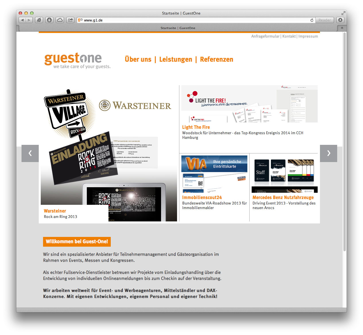 Zur News: Neuer Webauftritt für Guest-One