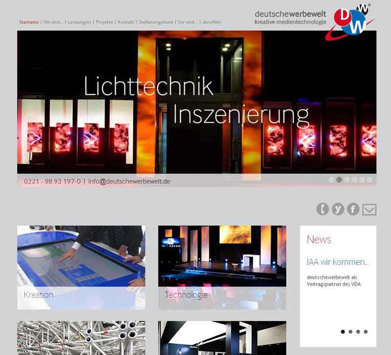 Zur News: deutschewerbewelt launcht neuen Internetauftritt