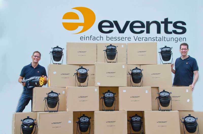 Zur News: events creative stockt Bestand auf