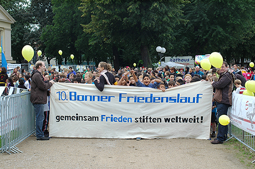 Zur News: 10jähriges Jubiläum des Bonner Friedenslaufs