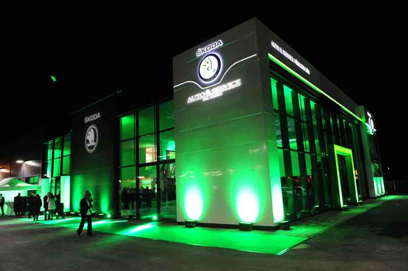 Zur News: MDS PAtec stattet SKODA-Autohauseinweihung aus