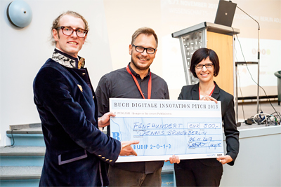Zur News: agentme gewinnt den Buch Digitale Innovation Pitch