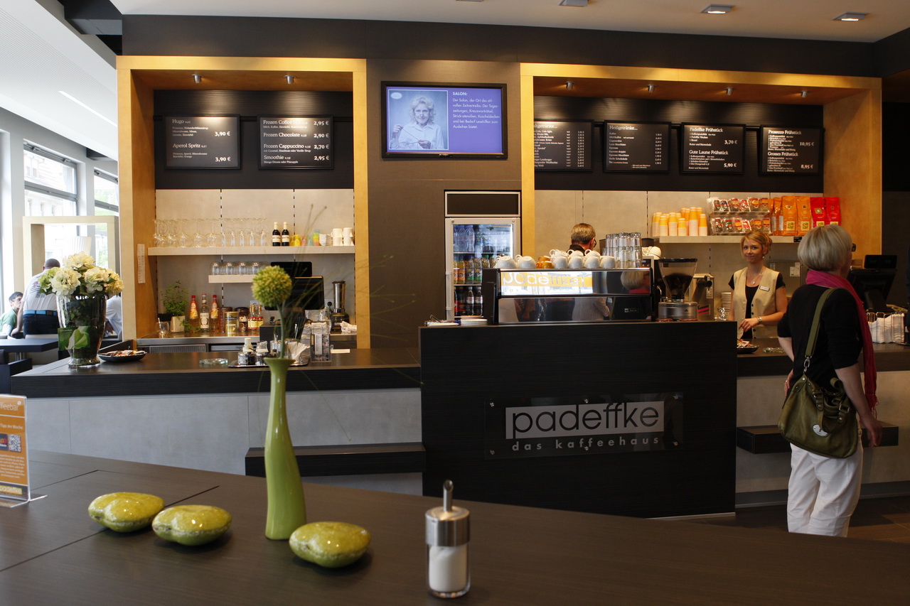 Zur News: Digital Signage: Bäckerei-Konditorei Padeffke