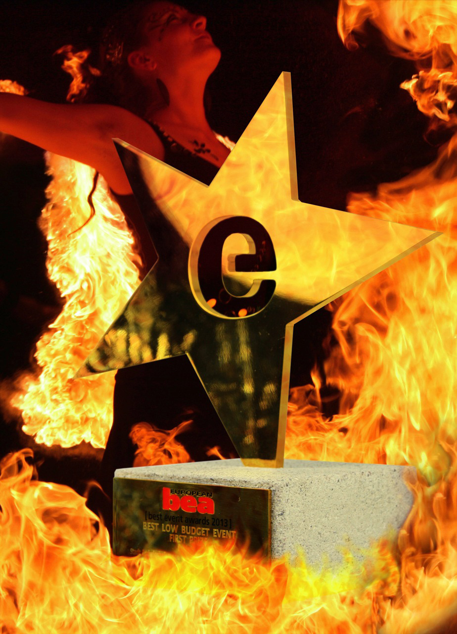 Zur News: firedancer erhält European Best Event Award 2013