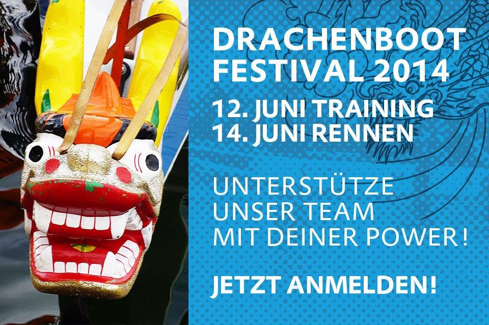 Zur News: Wirtschaftsakademie beim Drachenboot Festival 2014