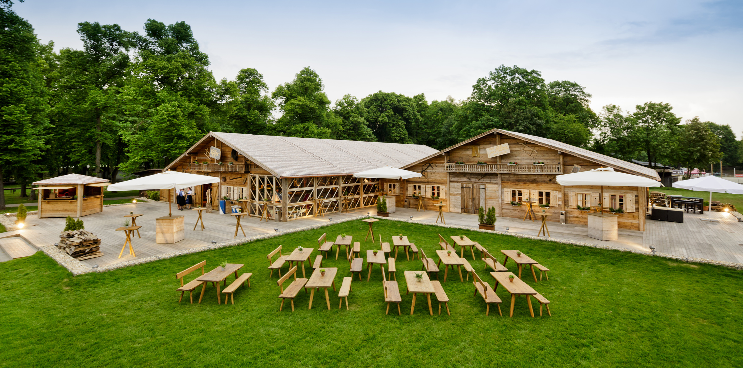Zur News: Neue Eventlocation: Käfer-Alm in München Riem
