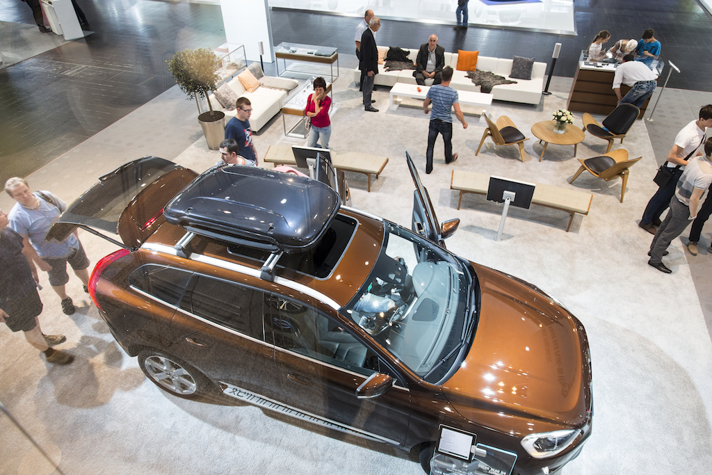 Zur News: Volvo Messeauftritt erneut mit den MUSTERKNABEN