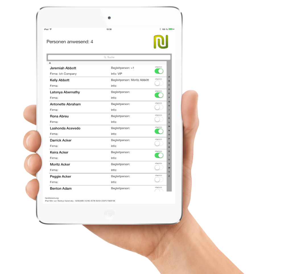 Zur News: numeo erleichtert das Teilnehmermanagement