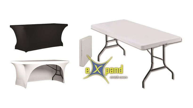 Zur News: eXpand stretch covers führt Partytischbundle ein