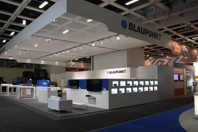 Zur News: ArtLab Studios gestaltet Messestand für Blaupunkt