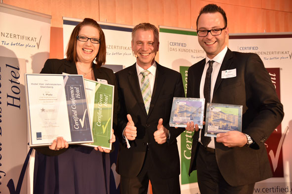 Zur News: Zwei Auszeichnungen für das Hotel Vier Jahreszeiten Starnberg