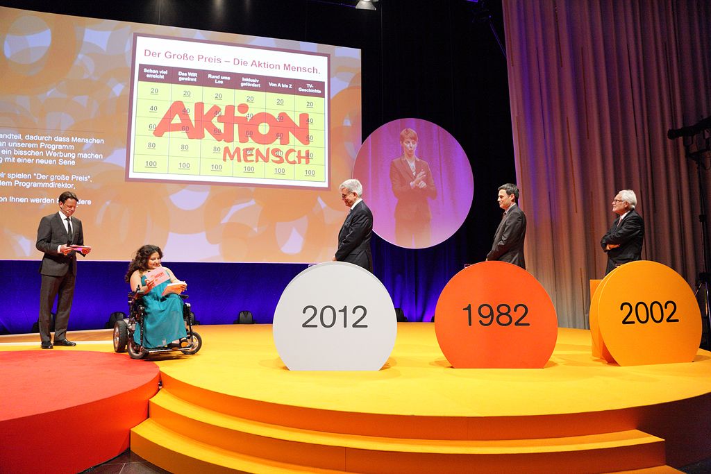 Zur News: 50 Jahre Aktion Mensch mit Gahrens + Battermann