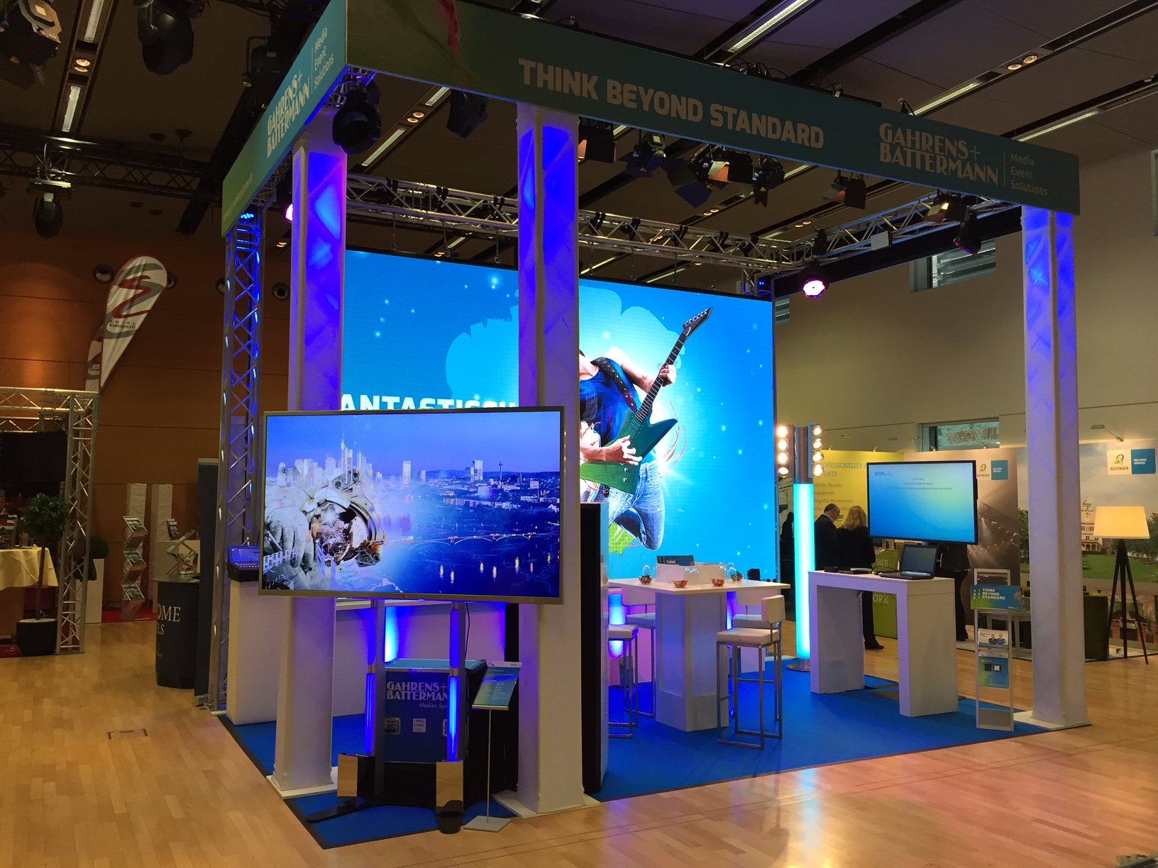 Zur News: Messestand GAHRENS+BATTERMANN auf Rhein-Main Messe