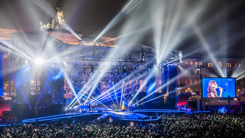 Zur News: Silvester-Party in Berlin mit Equipment von ROBE