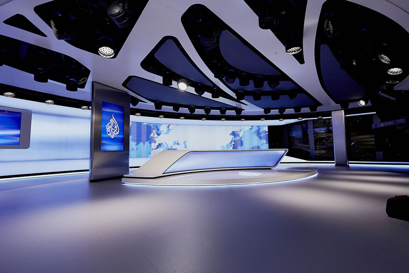 Zur News: ROBE LEDWash 800 SW im Al Jazeera Studio London