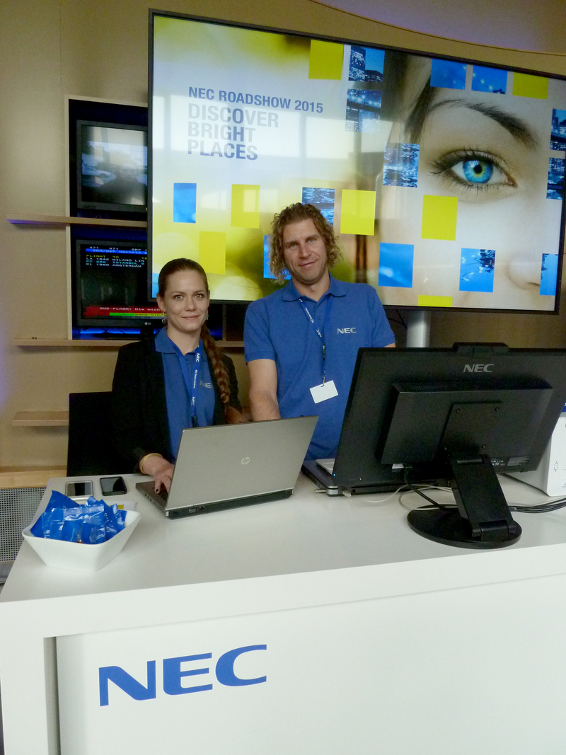 Zur News: G+B begleitet NEC-Roadshow als Technikdienstleiter
