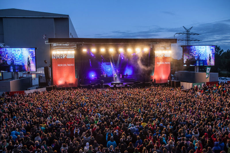 Zur News: Lichttechnik für „NDR 2 Papenburg Festival 2015“