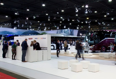 Zur News: Artlife baut Messestand für Daimler Buses