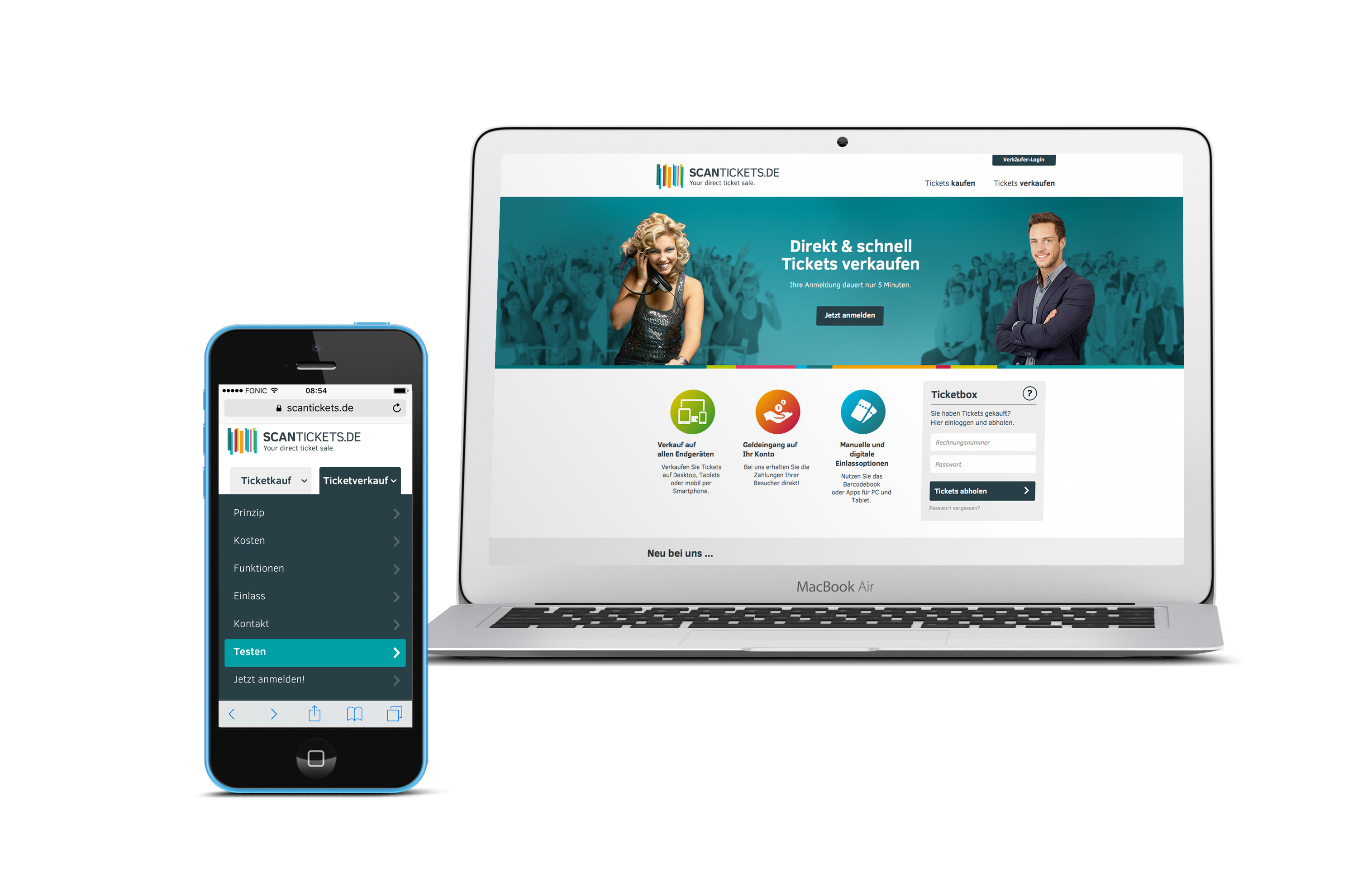 Zur News: Neuartiges Online-Ticketing