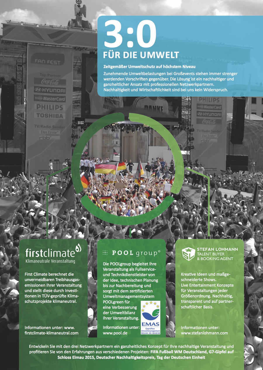 Zur News: Sustainable Event Solutions - das Partnernetzwerk