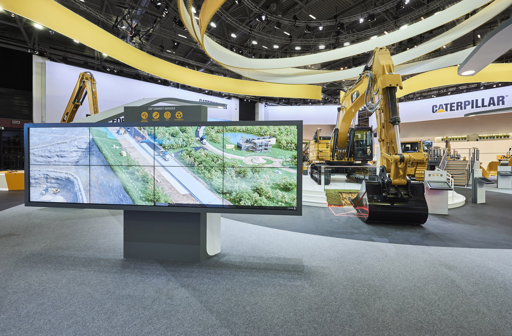 Zur News: Atelier Seitz realisiert Caterpillar / Bauma 2016