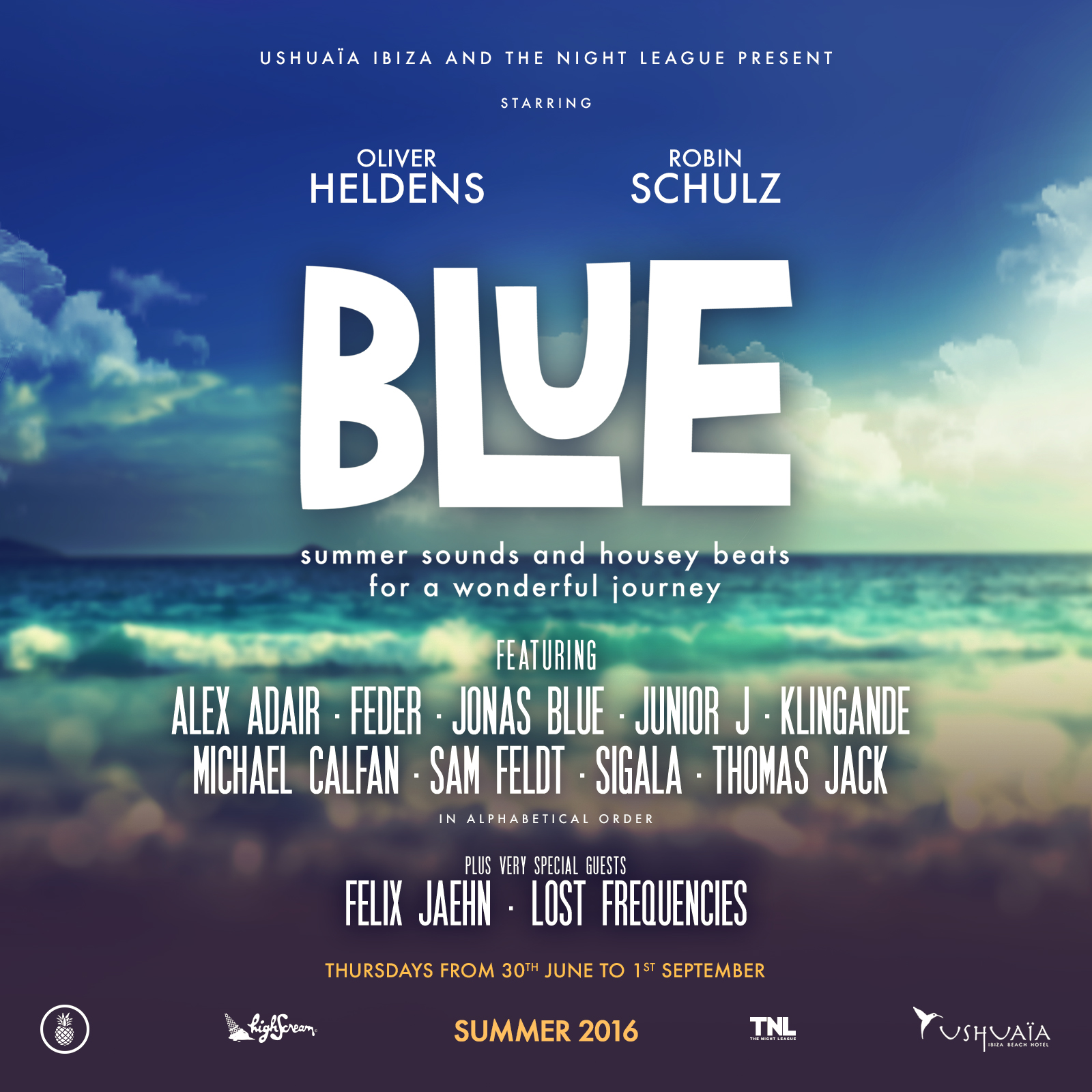 Zur News: Blue - neues Event im Ushuaïa Ibiza Beach Hotel