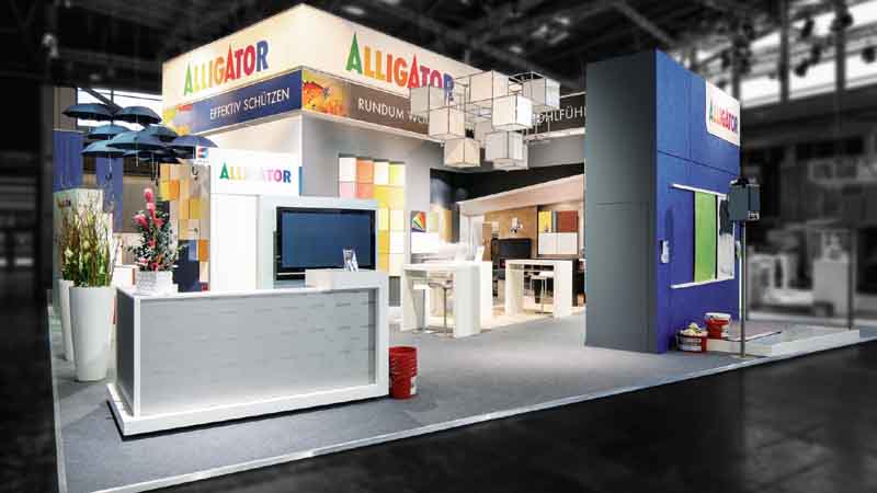 Zur News: Messestand für ALLIGATOR auf der FAF 2016