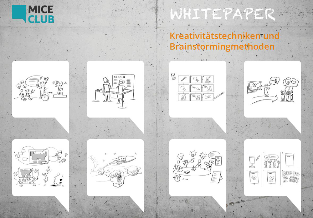 Zur News: MICE Club mit Whitepaper zu Kreativitätstechniken