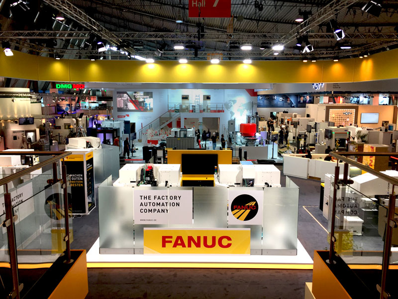 Zur News: GEMCO inszeniert Standbeleuchtung für FANUC