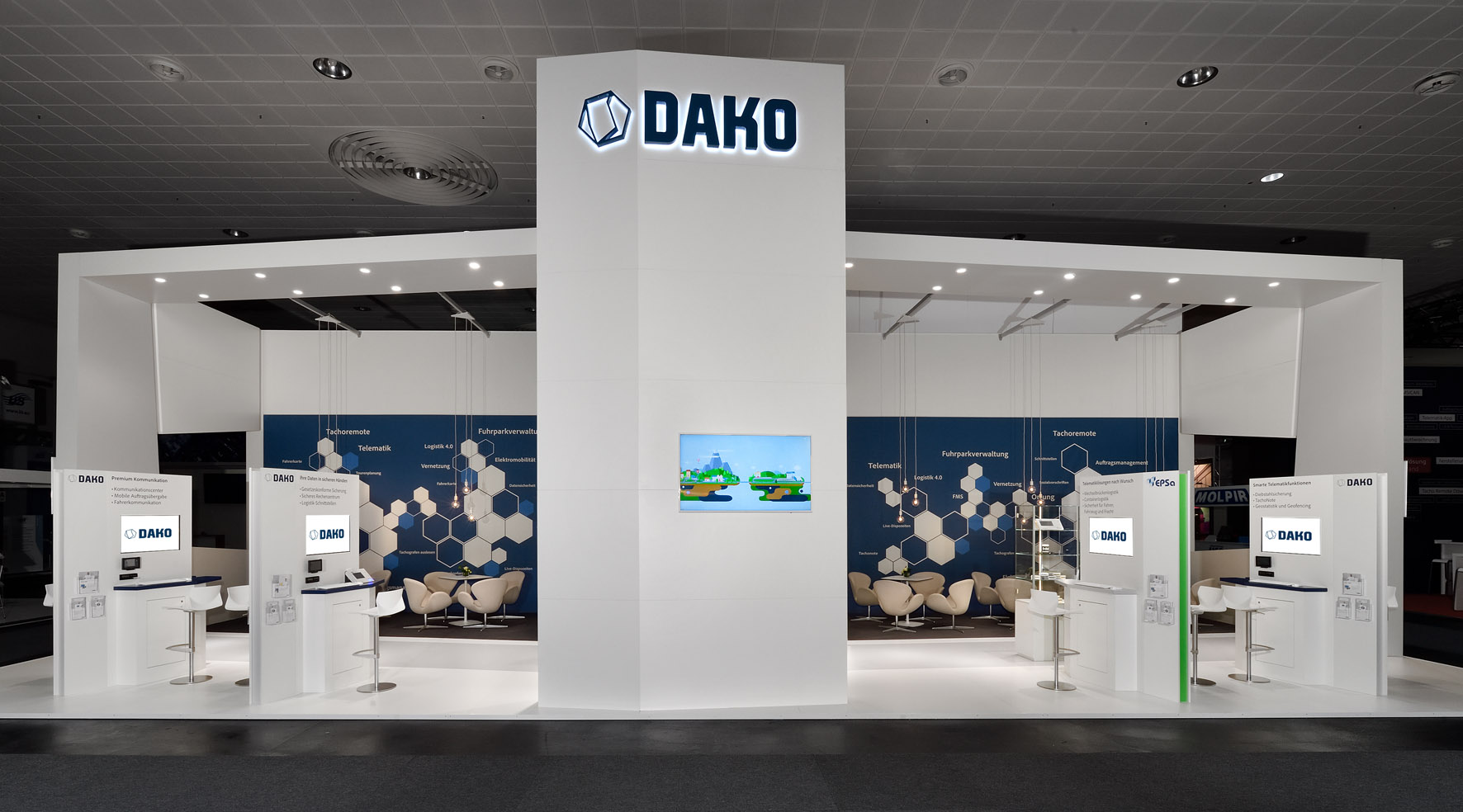 Zur News: Ein dominanter Messestand für Dako