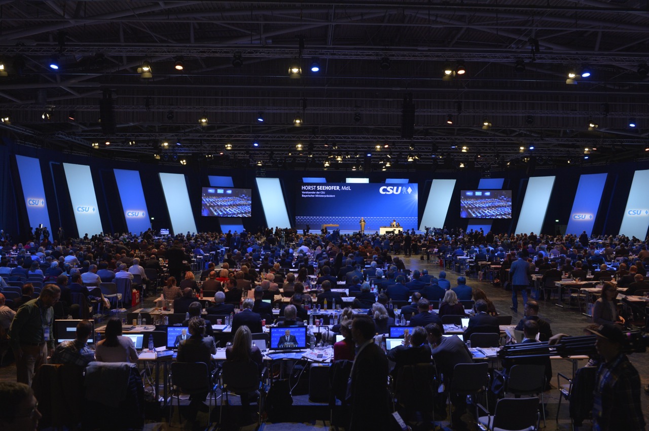 Zur News: CSU-Parteitag mit modernster Eventtechnik von G+B