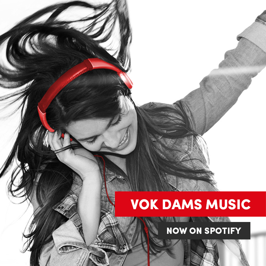 Zur News: VOK DAMS Music bei spotify