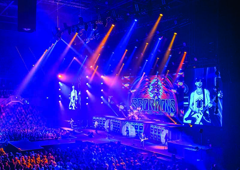Zur News: Kinetisches Equipment für die Scorpions