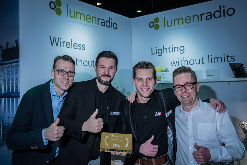 Zur News: LumenRadio „Distributor of the Year Award"