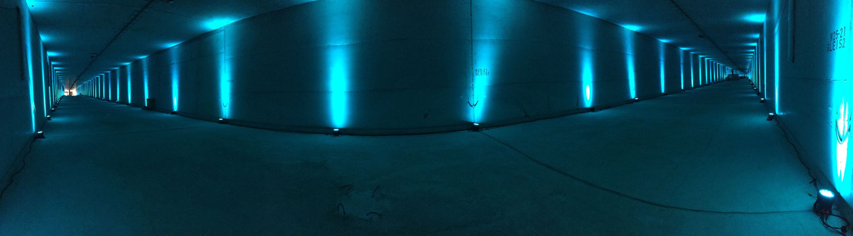 Zur News: Tunneltour U4.0: Technische Inszenierung durch G+B