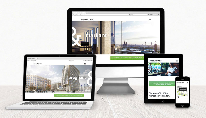Zur News: macevent entwickelt Website für MesseCity Köln