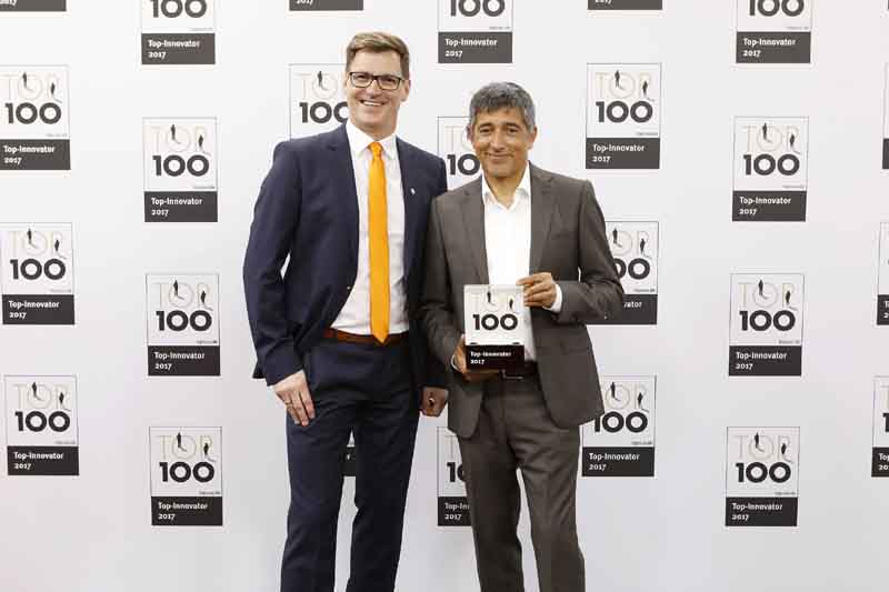Zur News: Innovationspreis und TOP 100-Siegel