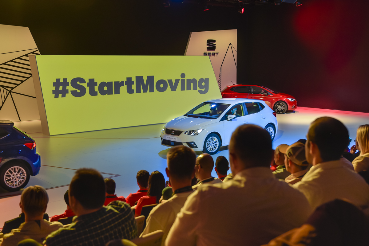 Zur News: VOK DAMS inszeniert SEAT Central Launch Training