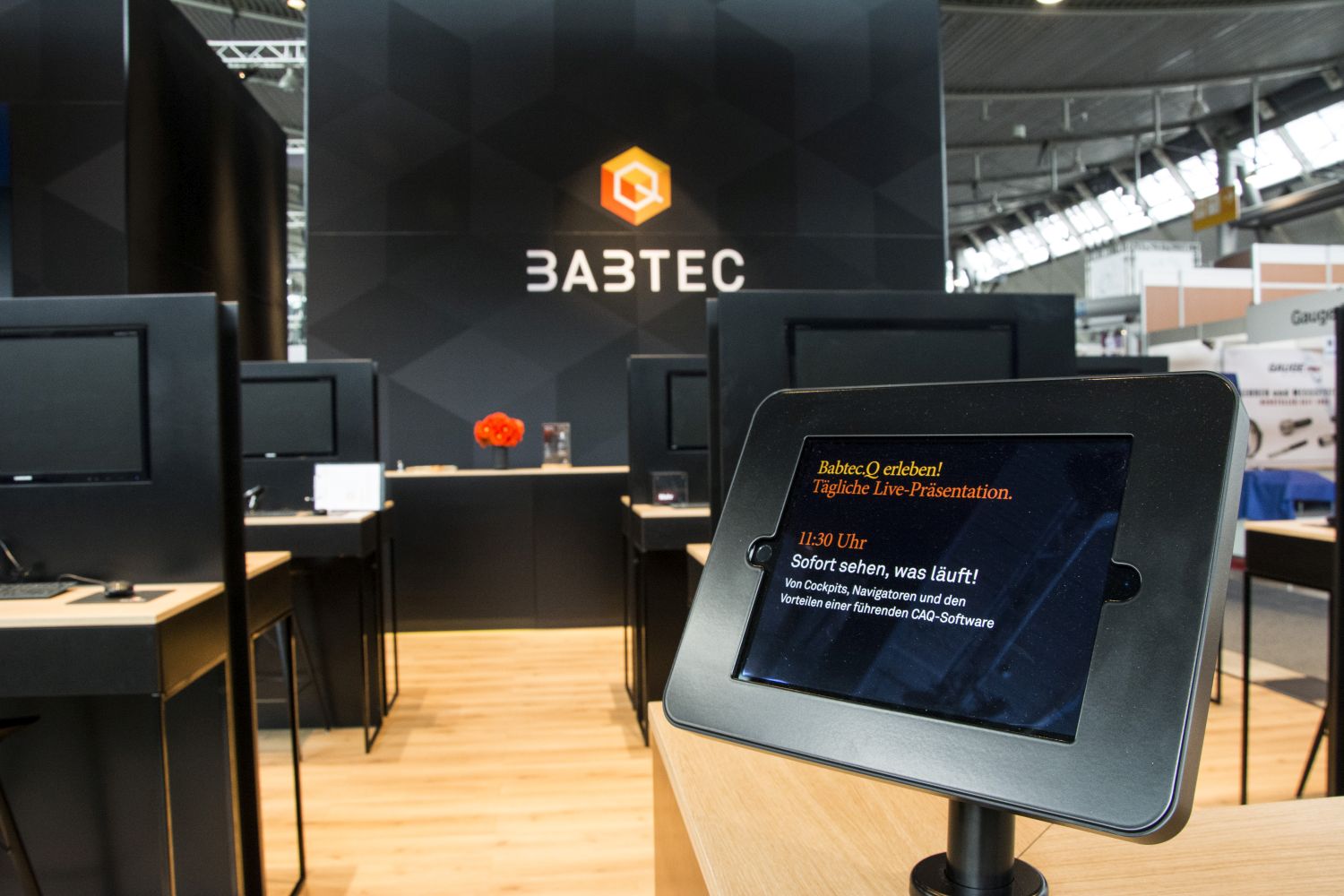 Zur News: G+B ist Technikdienstleister auf der Control 2017