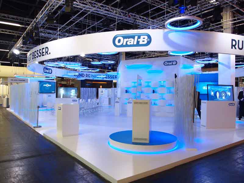 Zur News: MDL expo baut Messestände für Oral-B
