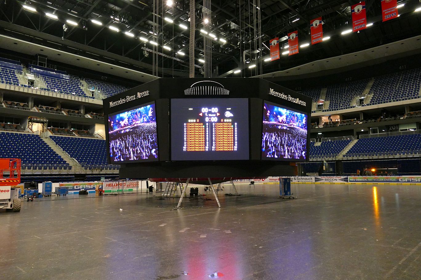 Zur News: Mercedes-Benz Arena: G+B tauschte LED-Displays