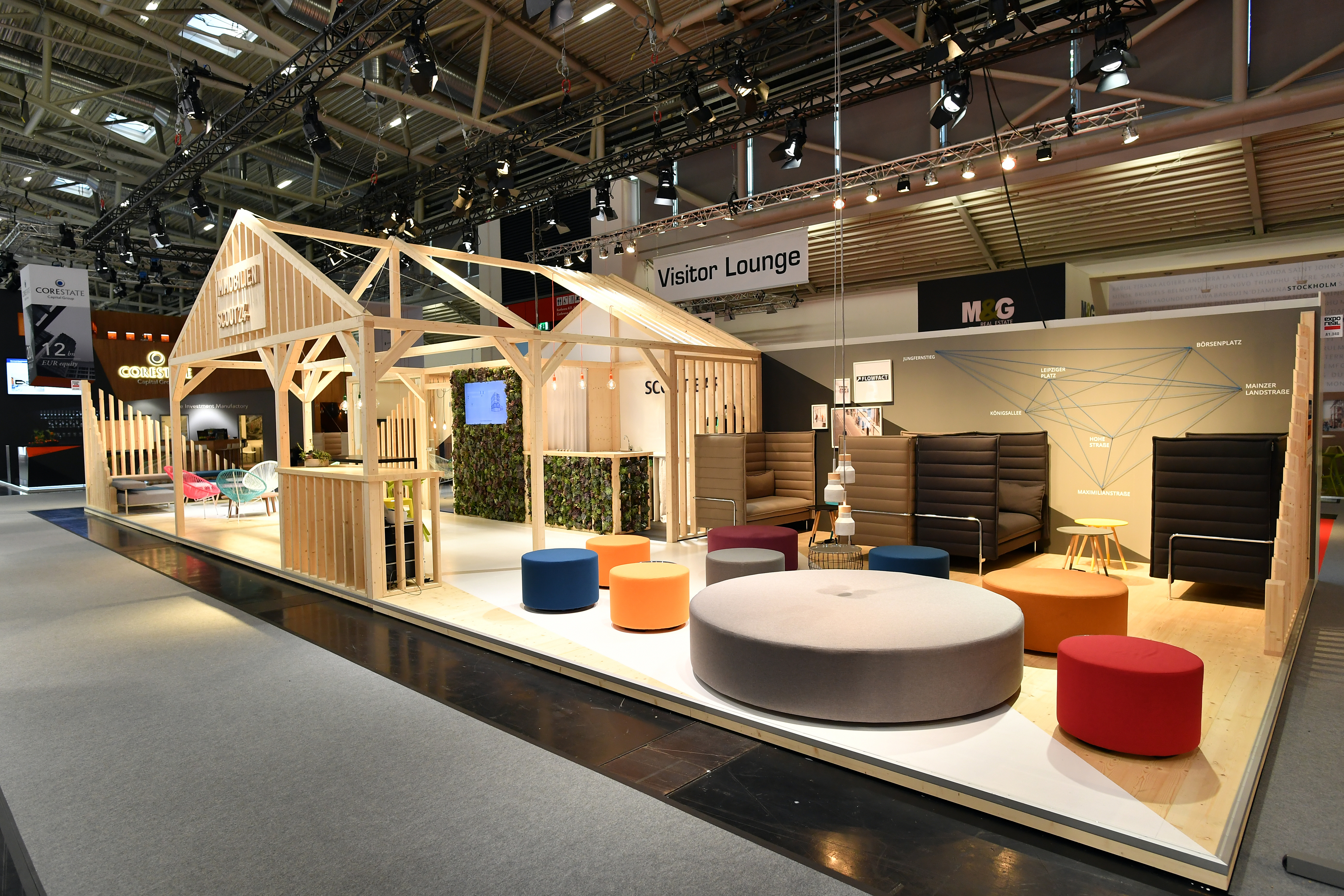 Zur News: die veranstaltungsmacher realisieren Messestand