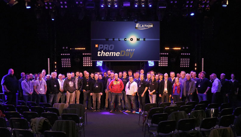 Zur News: PRO Theme Day 2017 bei ELATION in Kerkrade