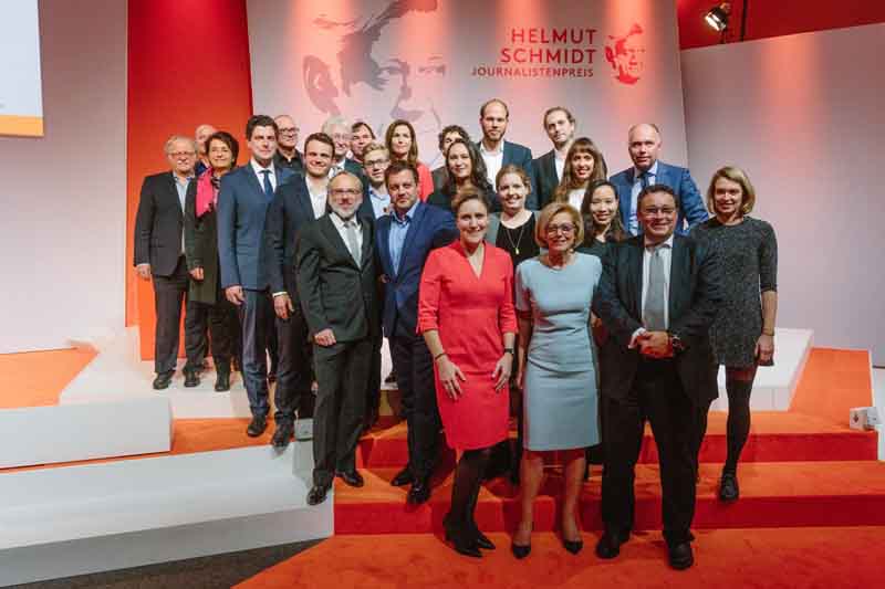Zur News: Helmut Schmidt Journalistenpreis in Frankfurt