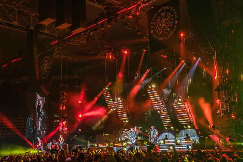 Zur News: Die Toten Hosen tourten mit Movecat Equipment