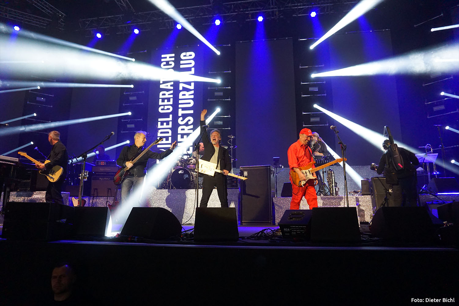 Zur News: Megaevent Spider Murphy Gang mit Technik von G+B