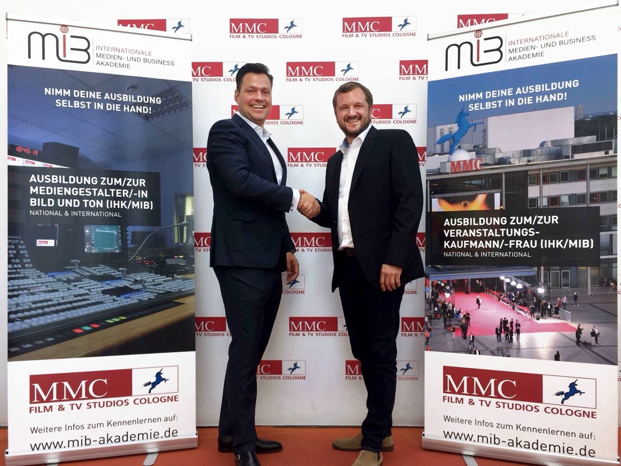 Zur News: Gründung der MiB-Akademie in den MMC Studios