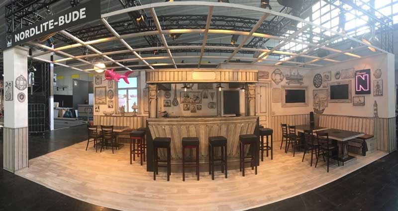 Zur News: NORDLITE bringt Messestand „to go“ an den Start