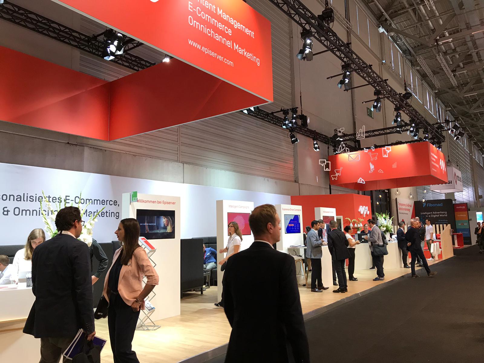 Zur News: die veranstaltungsmacher: Messestand für Episerver